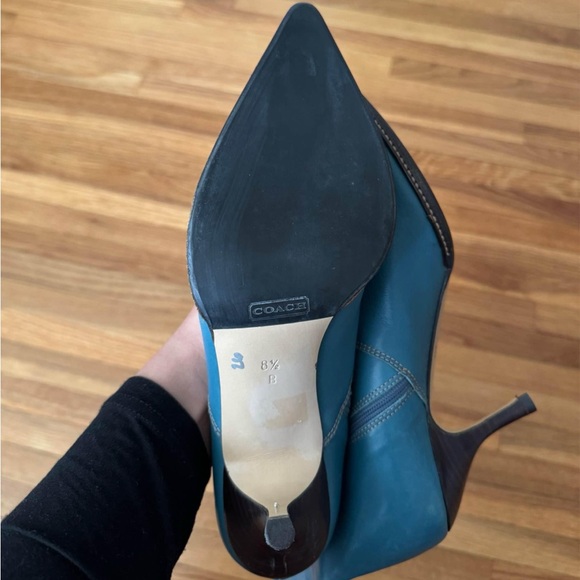 Vintage Coach Old Stock Retired Sammi Calf Leather size 8.5 - Picture 6 of 10